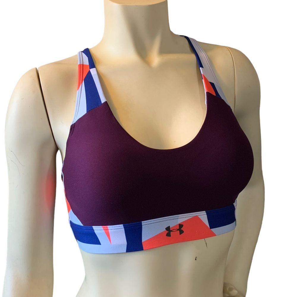 Under Armour Fitted Sports Fitness Bra Size S - Picture 1 of 12